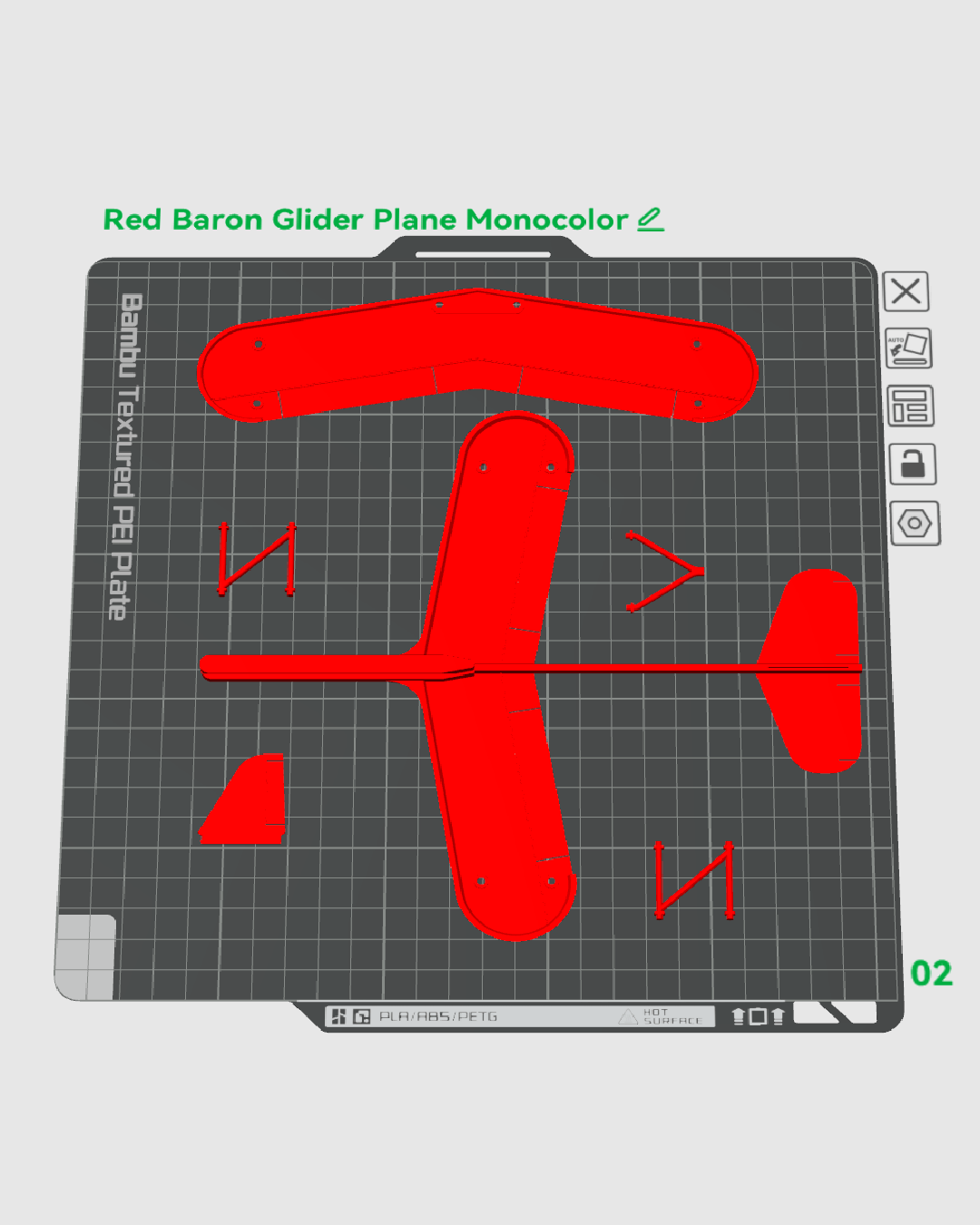 Red Baron - Glider Plane - view 11