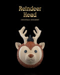 Reindeer Head Christmas Ornament