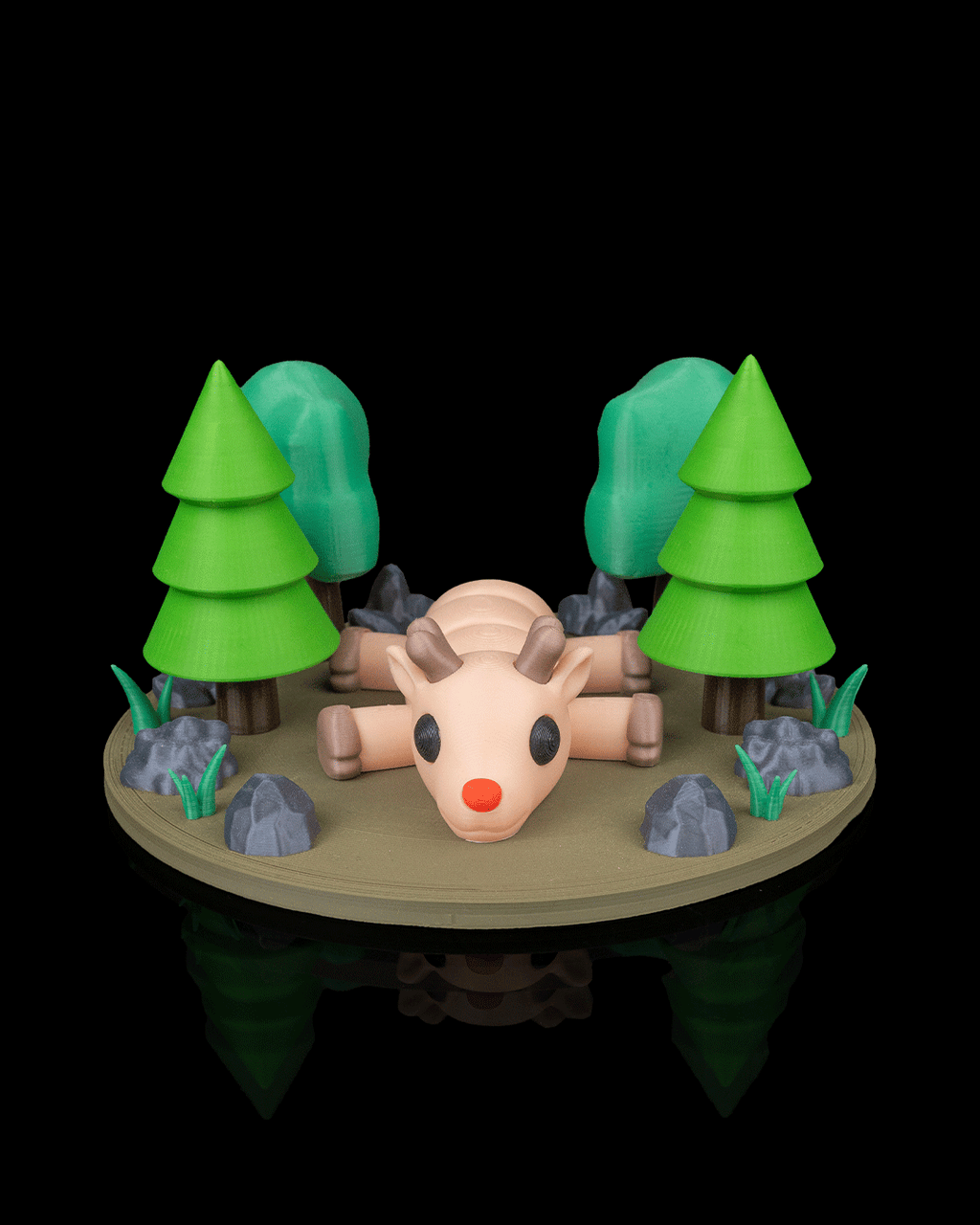 Resting Reindeer - view 3