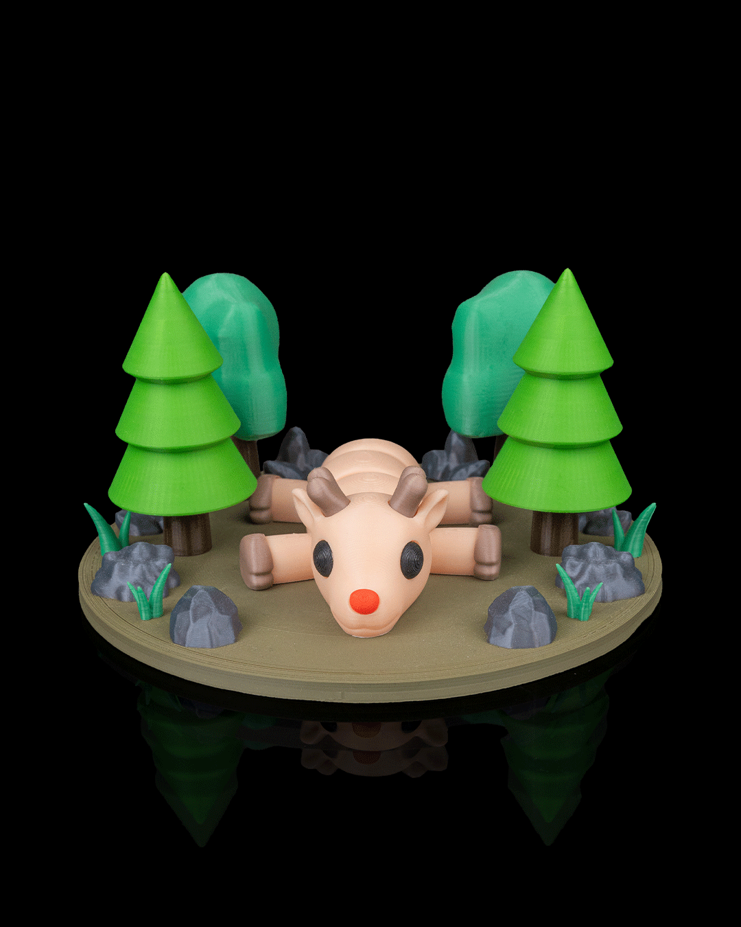 Resting Reindeer - view 3