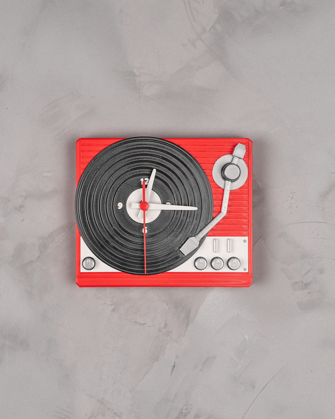 Retro Turntable - Wall Clock - view 3