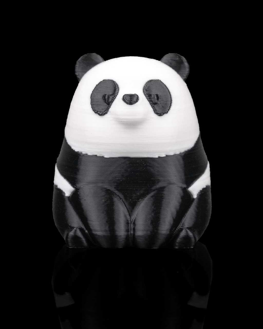 Sitting Panda - view 2