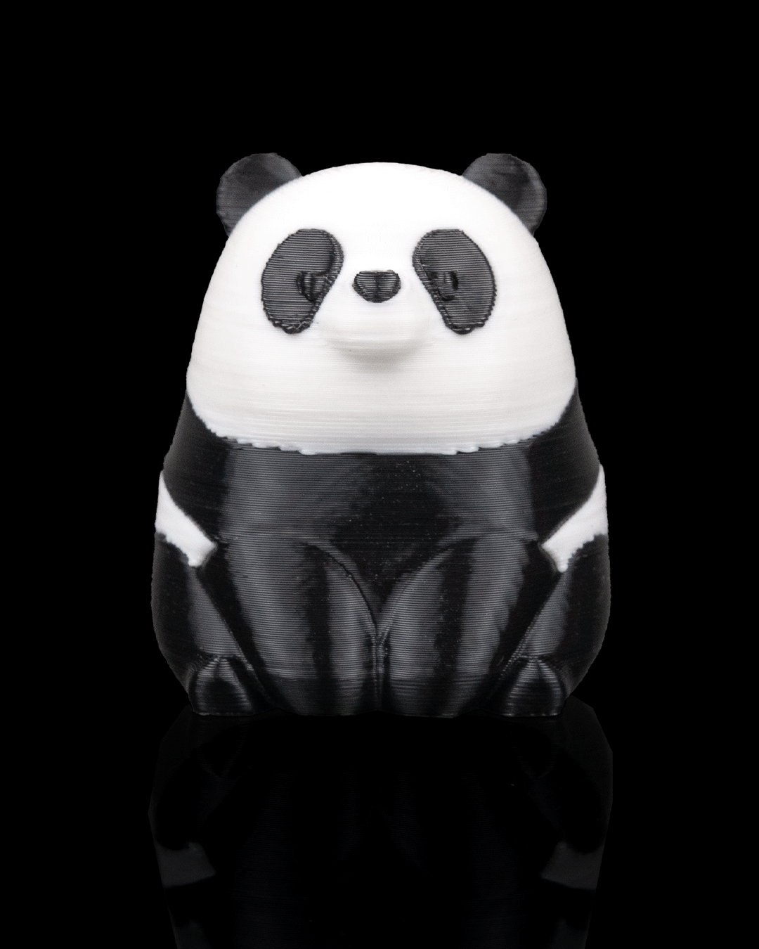 Sitting Panda - view 2
