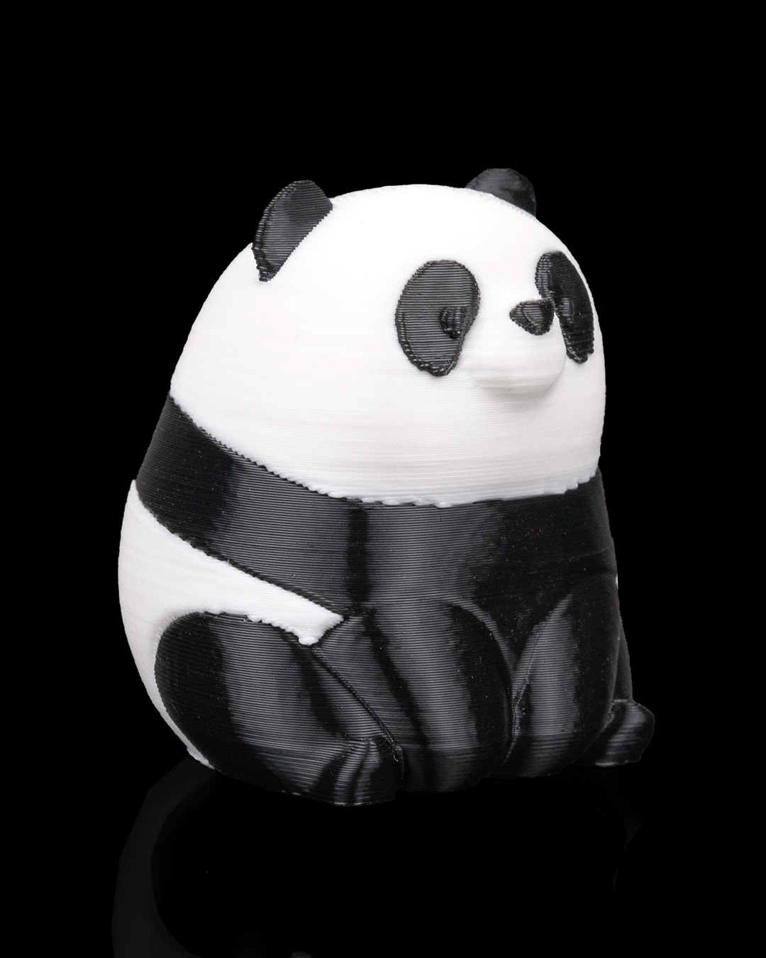 Sitting Panda - view 3