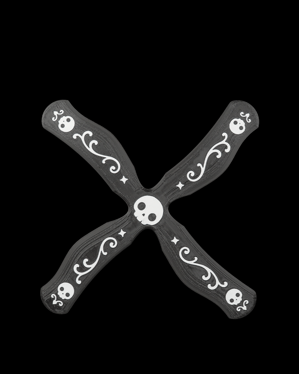 Skull Cross Boomerang - view 2