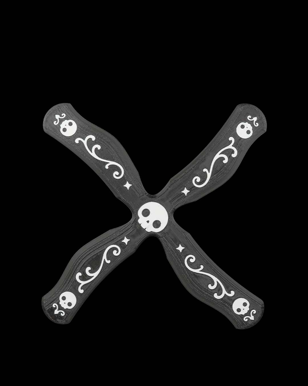 Skull Cross Boomerang - view 2