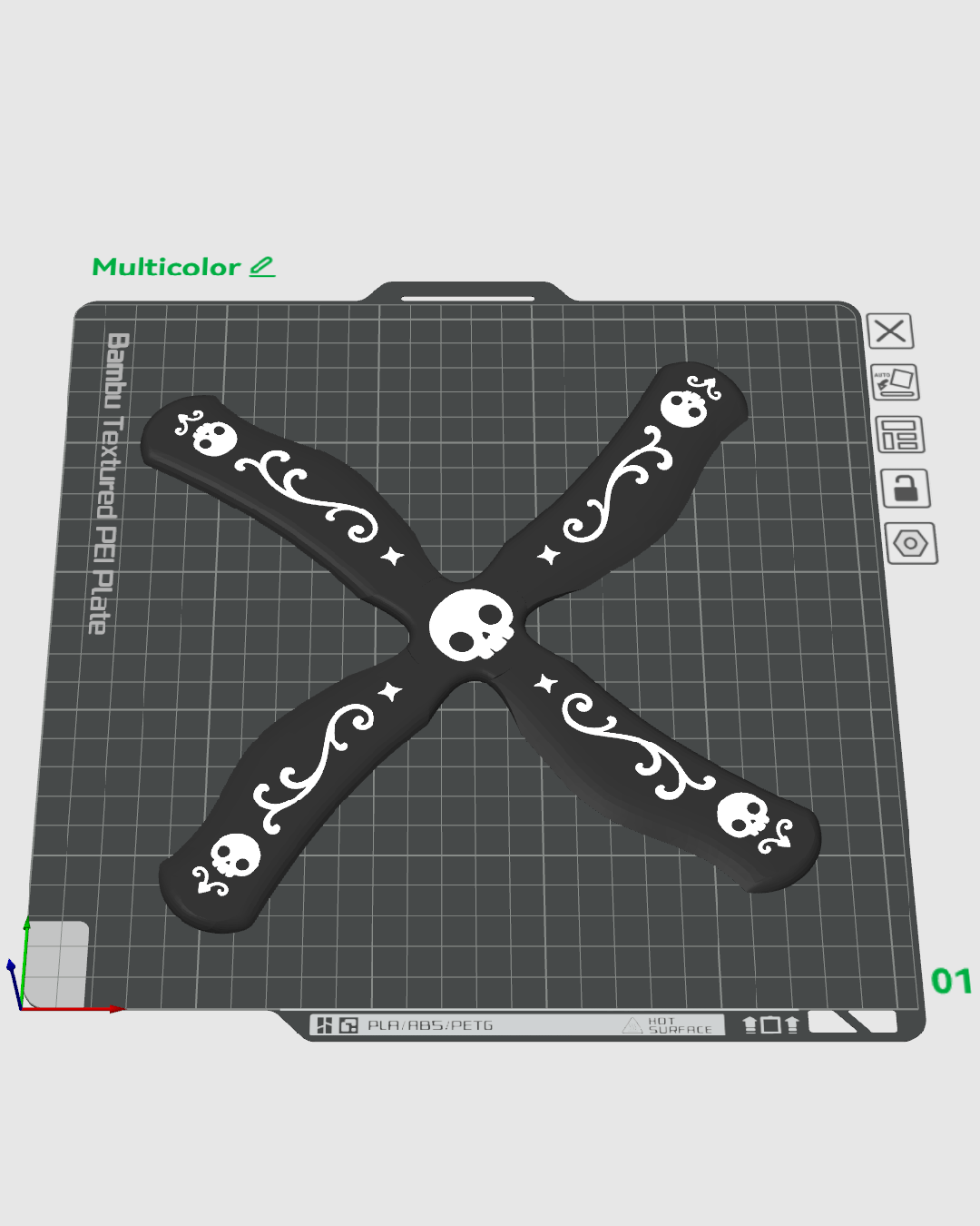 Skull Cross Boomerang - view 8