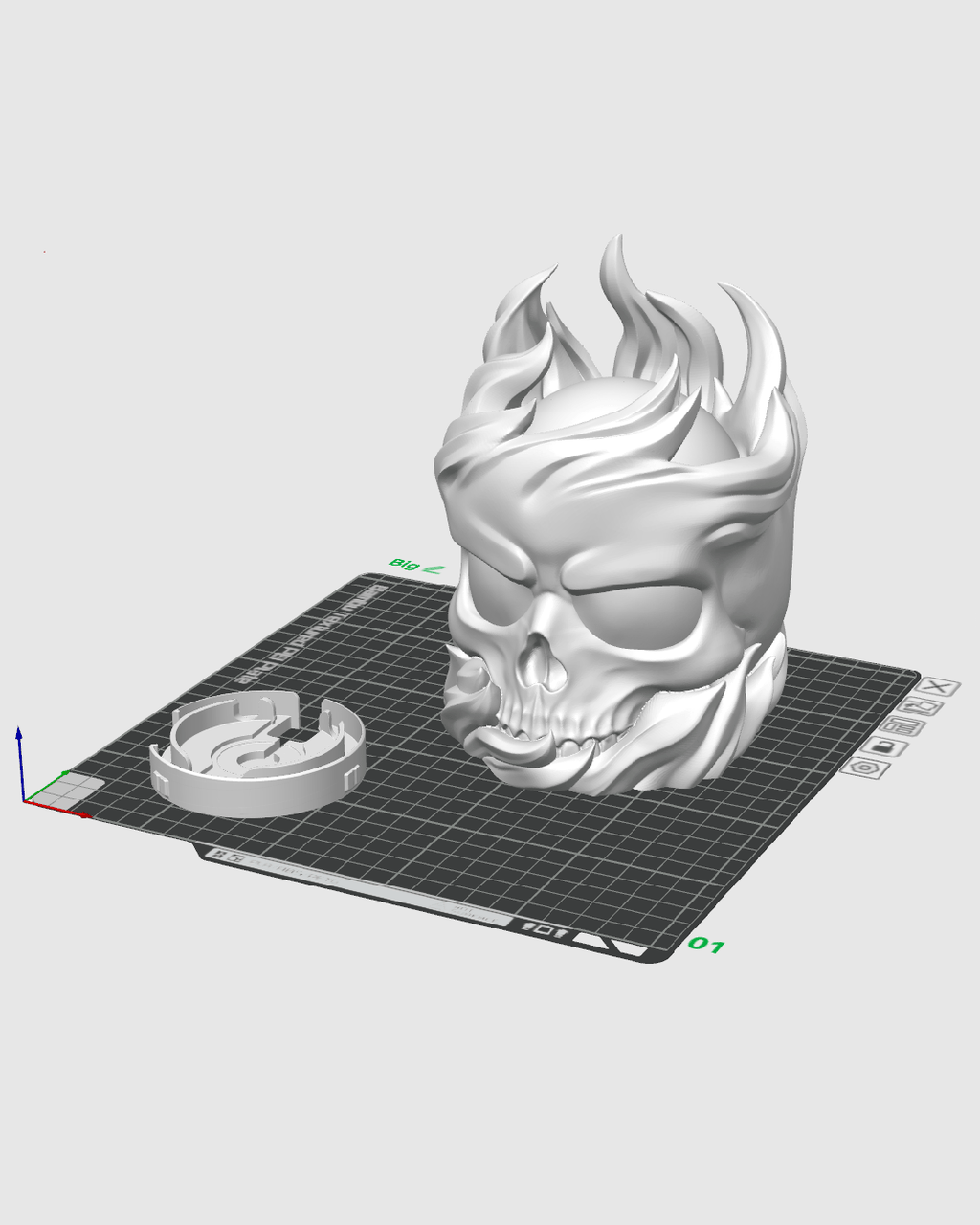 Skull Sphere - Table Lamp - view 10