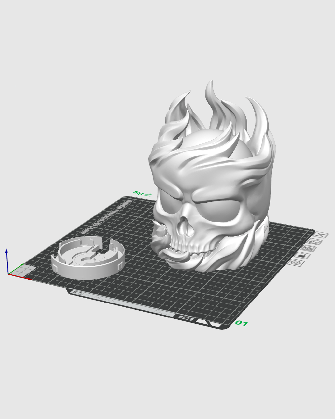 Skull Sphere - Table Lamp - view 10