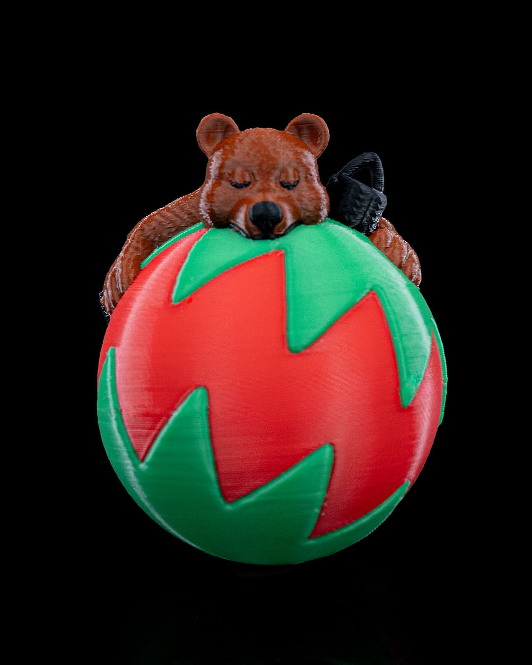 Sleeping Bear Christmas Ornament - view 3