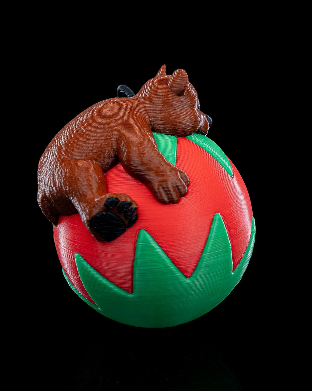 Sleeping Bear Christmas Ornament - view 4