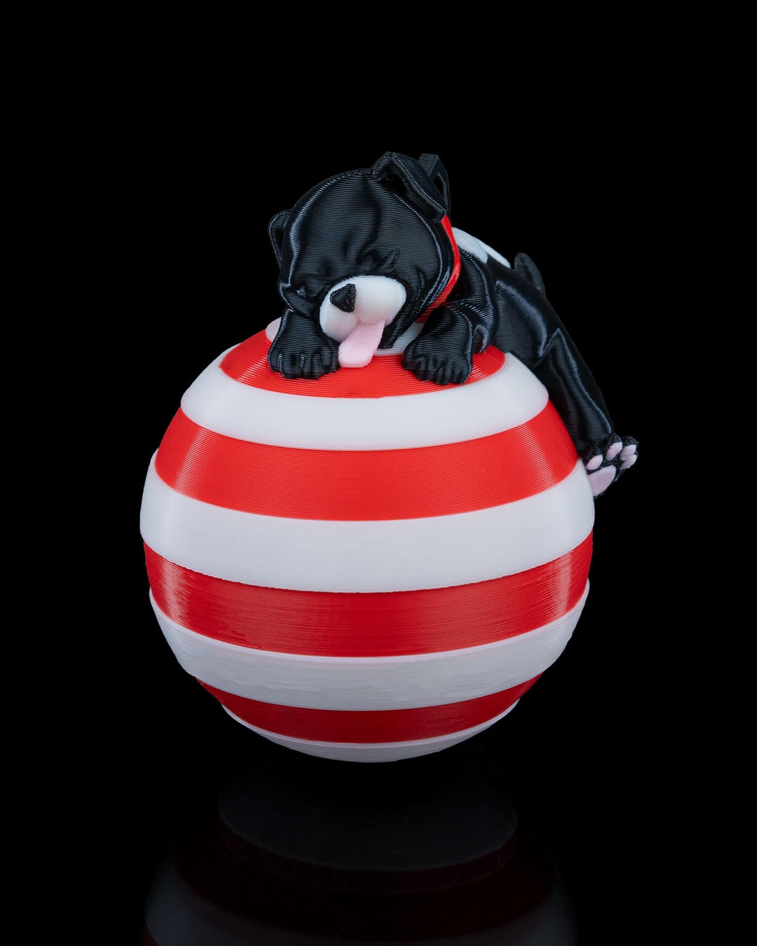 Sleeping Dog Christmas Ornament - view 3
