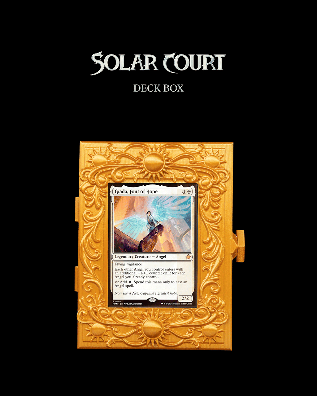 Solar Court - Deck Box