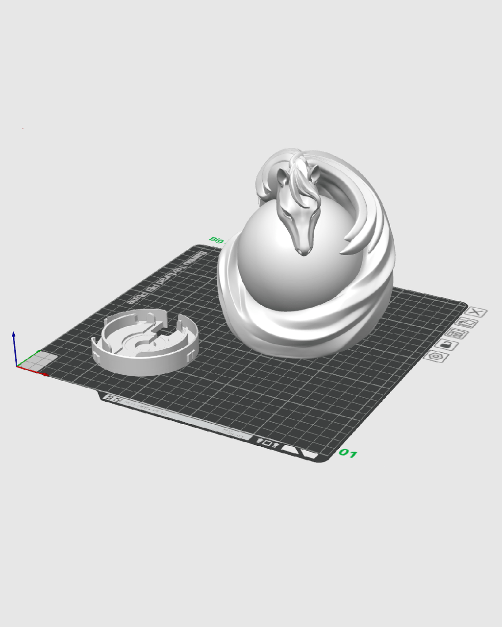 Stallion Sphere - Table Lamp - view 10