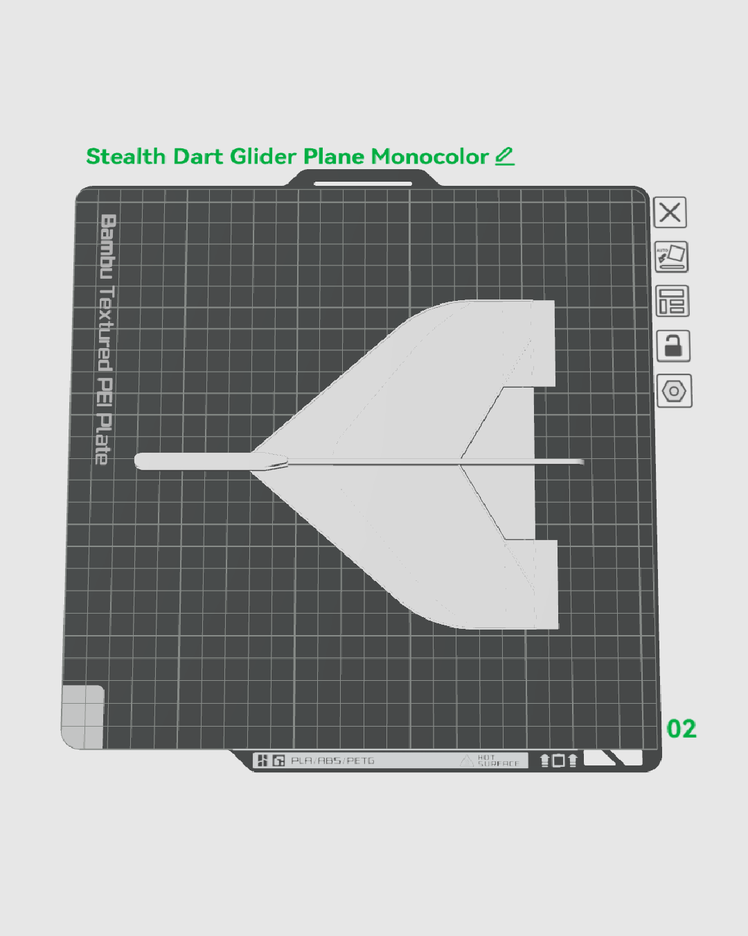 Stealth Dart - Glider Plane - view 11