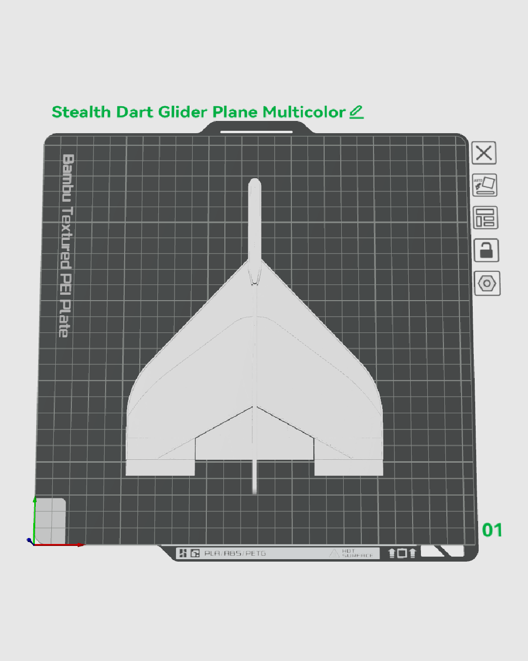 Stealth Dart - Glider Plane - view 10