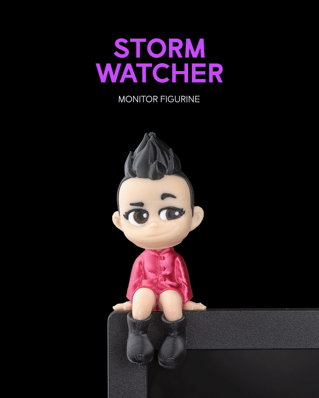 Storm Watcher Monitor Figurine