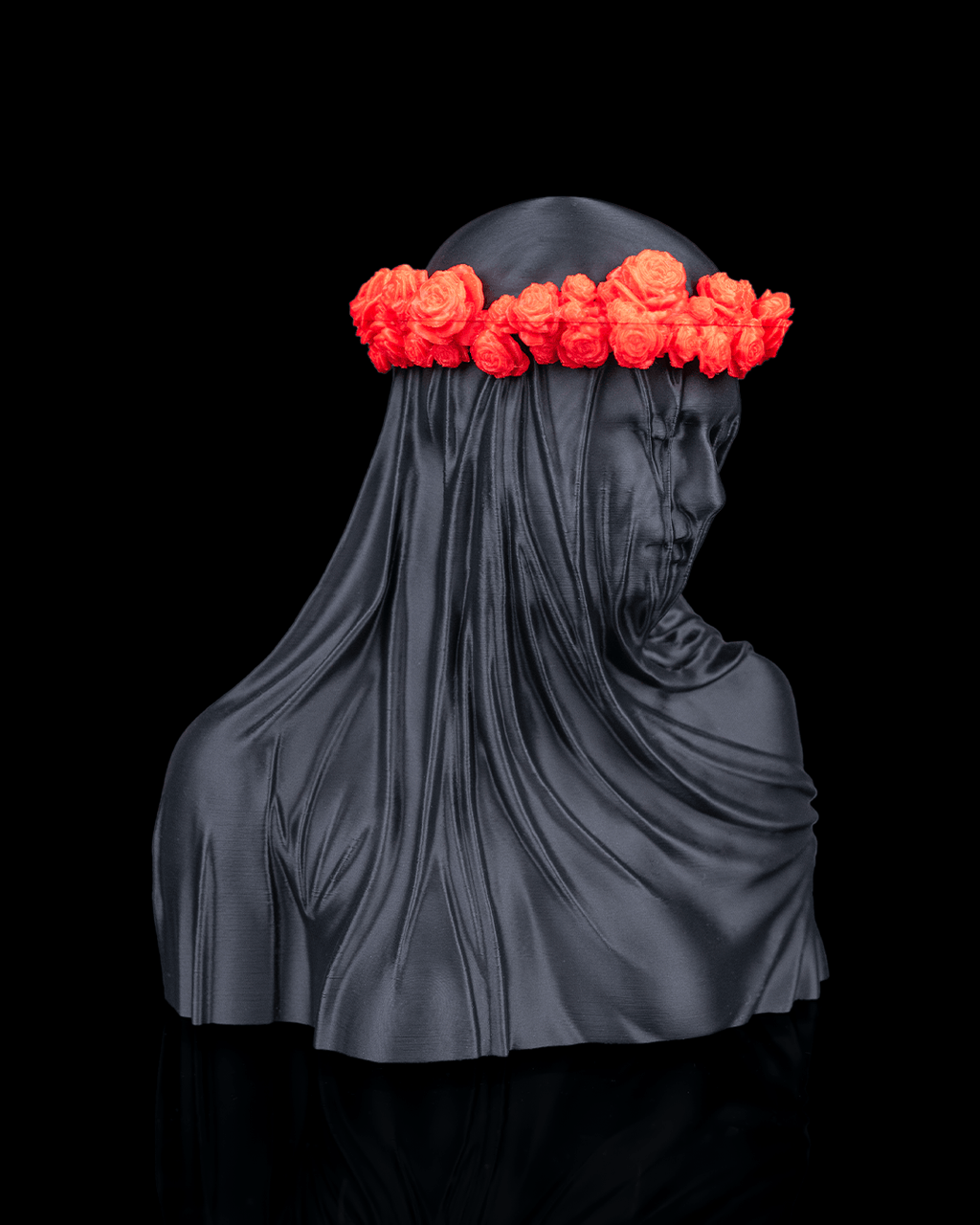 Veil of Silence - Statue - view 4