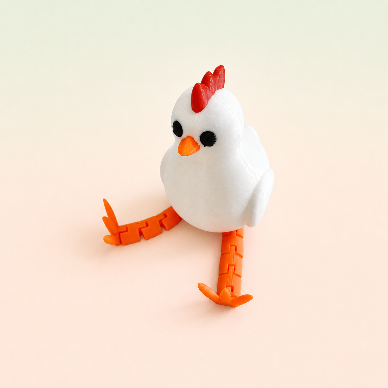 Articulated Chicken Figure