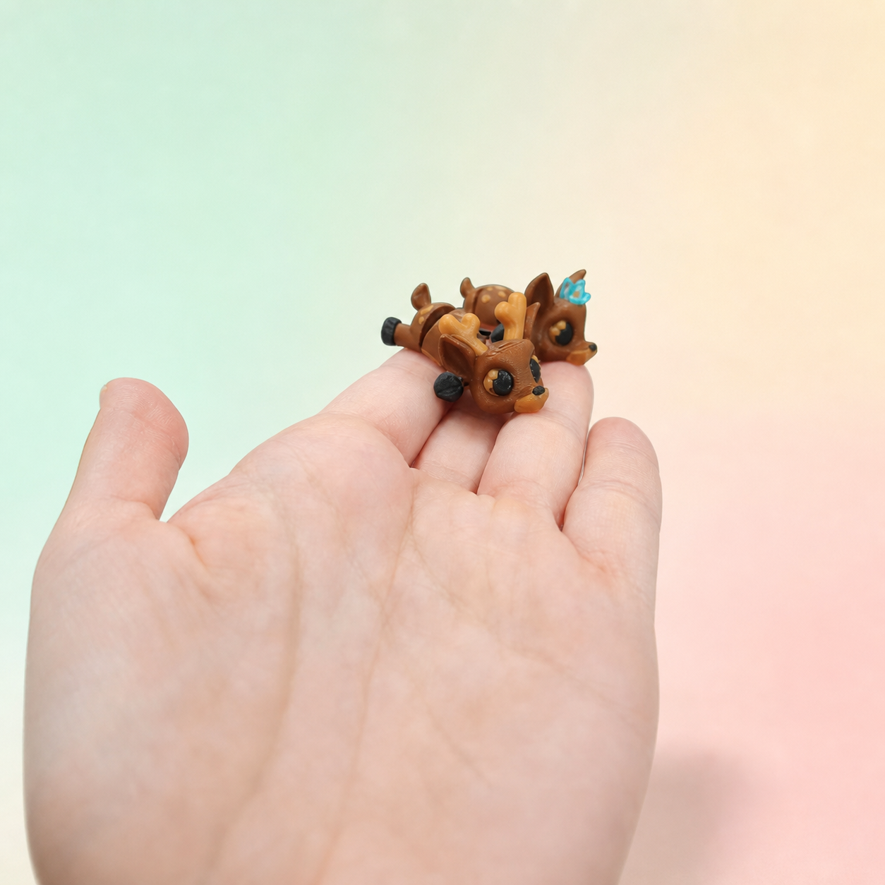Articulated Deer Figure