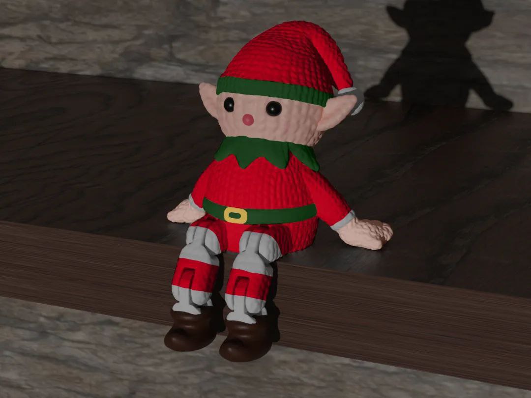 Holiday Elf Shelf Sitter