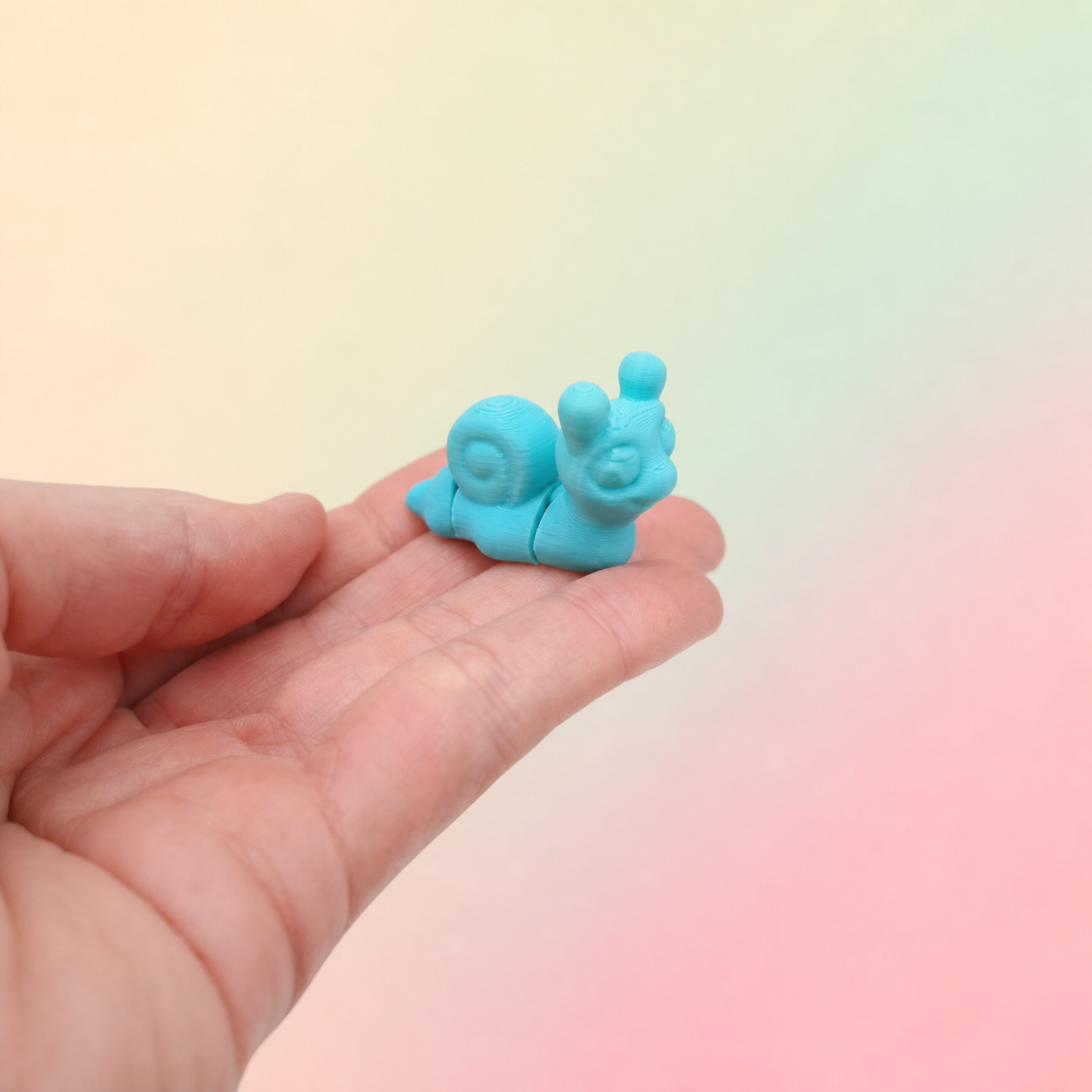 Articulated Snail Figure