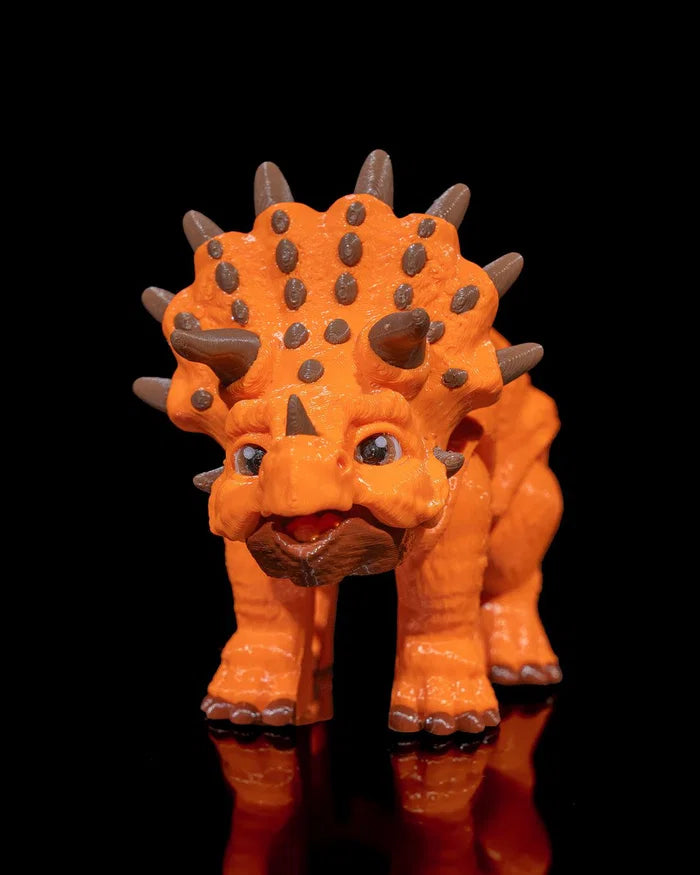 Articulated Triceratops – 3D Printed Dinosaur Toy