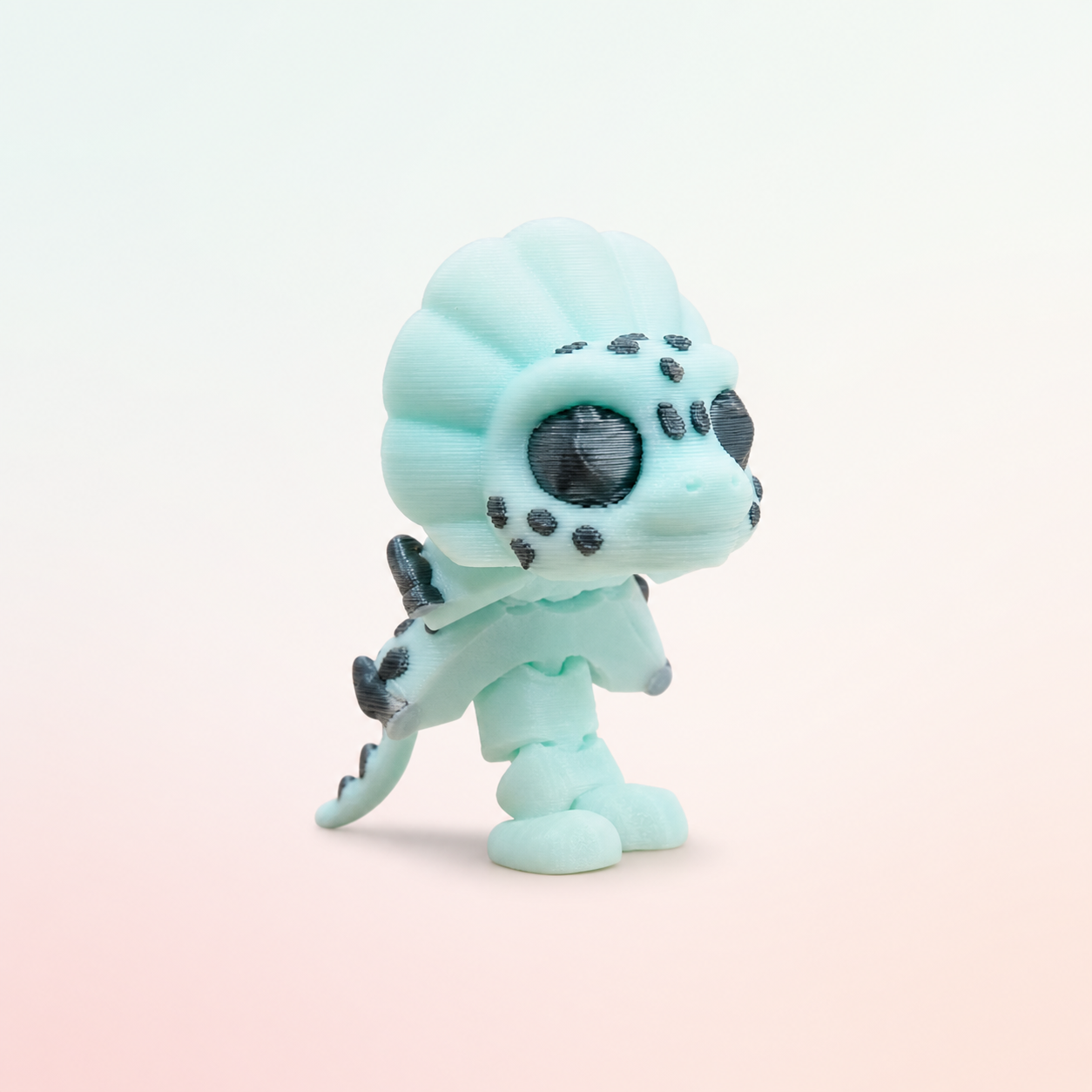 Articulated Baby Triceratops Figure