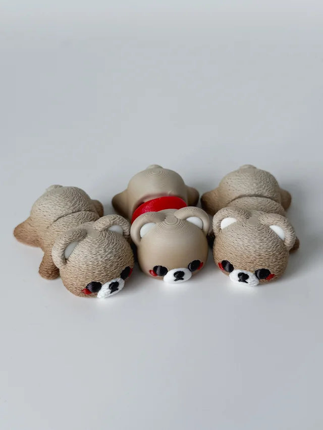 Bear Flexi colorful 3D printed product