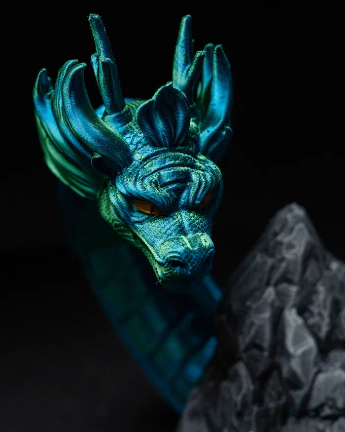 Blaze Dragon Phone Guardian – 3D Printed Stand