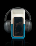 Block Hub Headphone & Phone Holder – 3D Printed