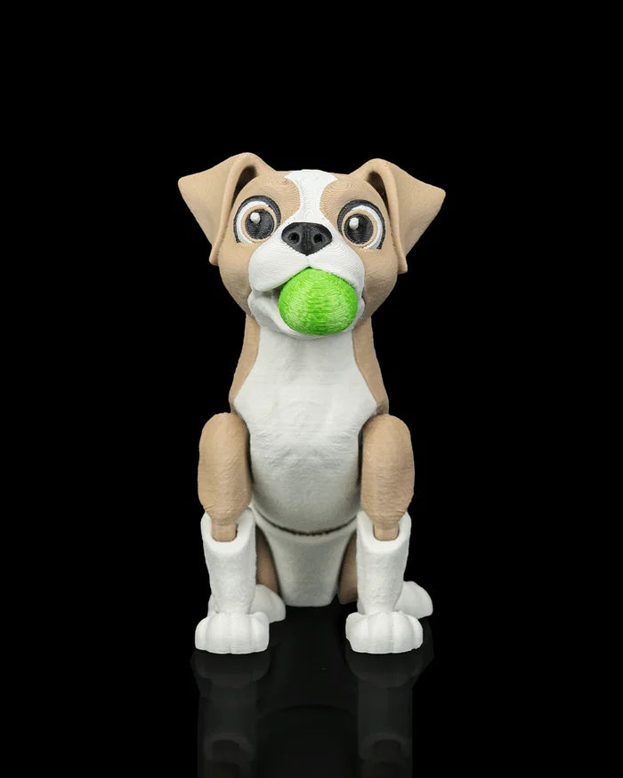 Articulated Boxer Dog – 3D Printed Collectible