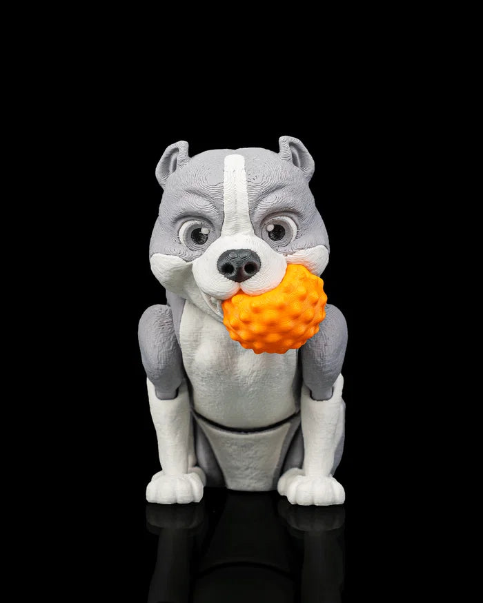 American Bully Dog – 3D Printed Collectible