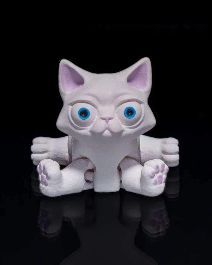 Busya the Cat – 3D Printed Animal Figurine
