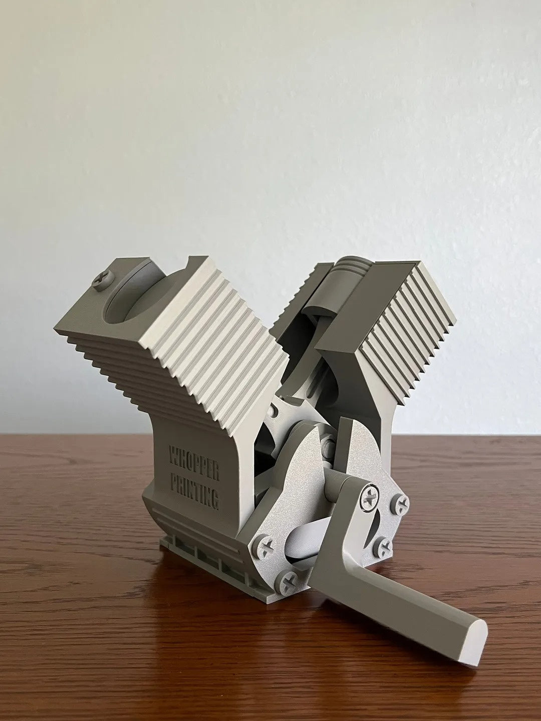 Buildable V-Twin Engine Model