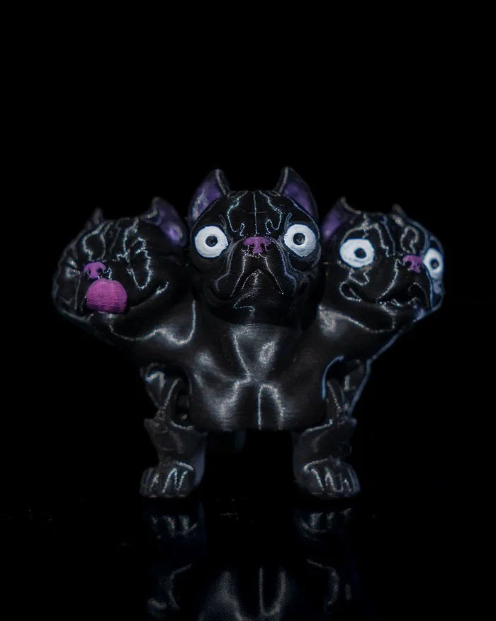 Cerberus Three-Headed Dog – 3D Printed Fantasy Figure