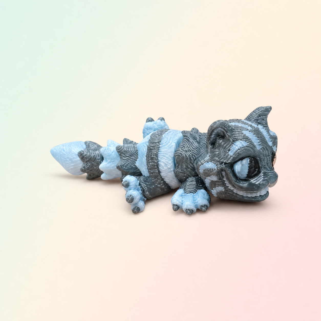 Articulated Cheshire Cat Figure