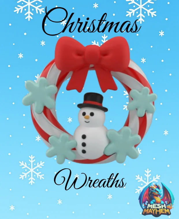 Christmas Wreath Trio