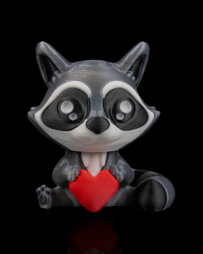 Cute Raccoon Clicker – 3D Printed Fidget