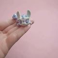 Colorful articulated Easter dragon collectible