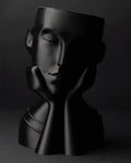 Modern Face Vase – 3D Printed Home Decor