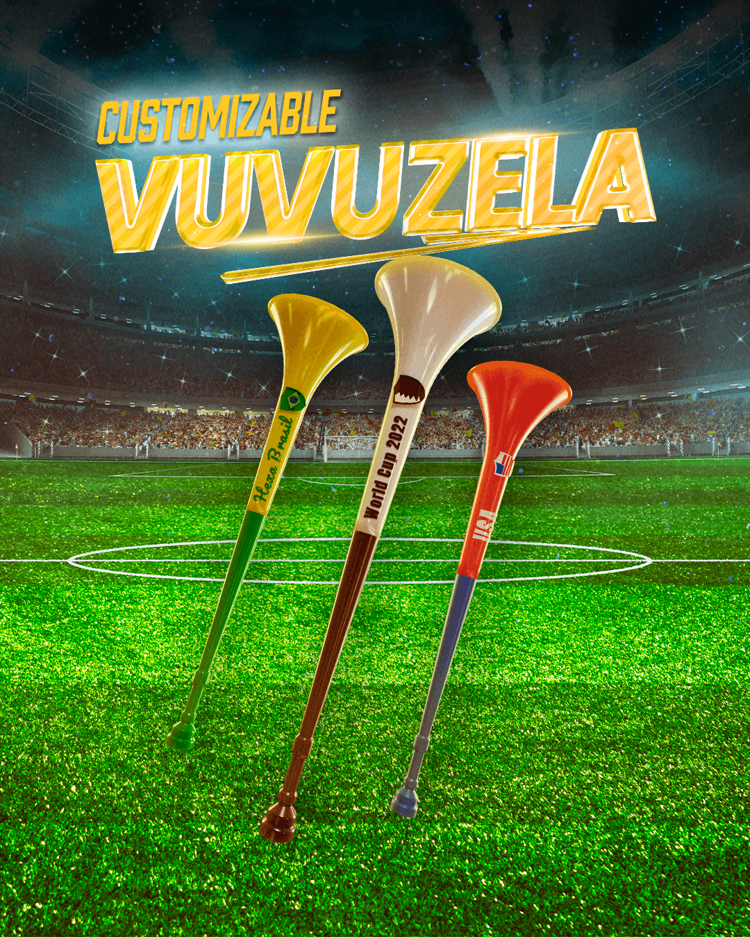 Customizable Vuvuzela - view 2