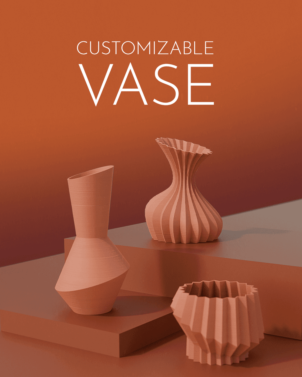 Customizable Vase - view 2