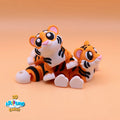 Cute Flexi Tiger colorful 3D printed product