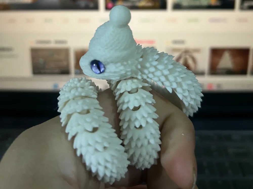 Ice Flexi Dragon