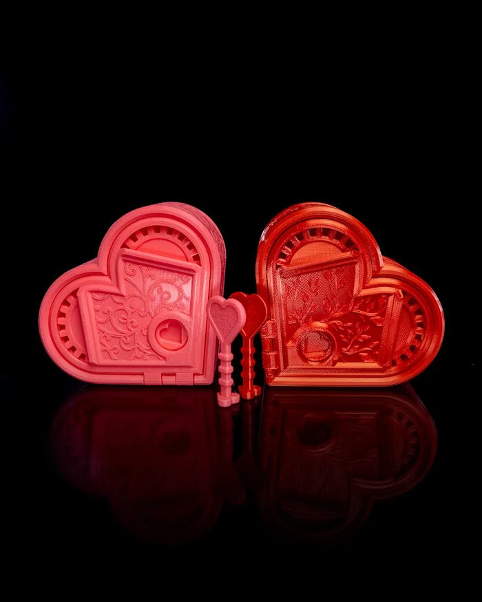 Geared Heart Gift Box – 3D Printed Keepsake Box