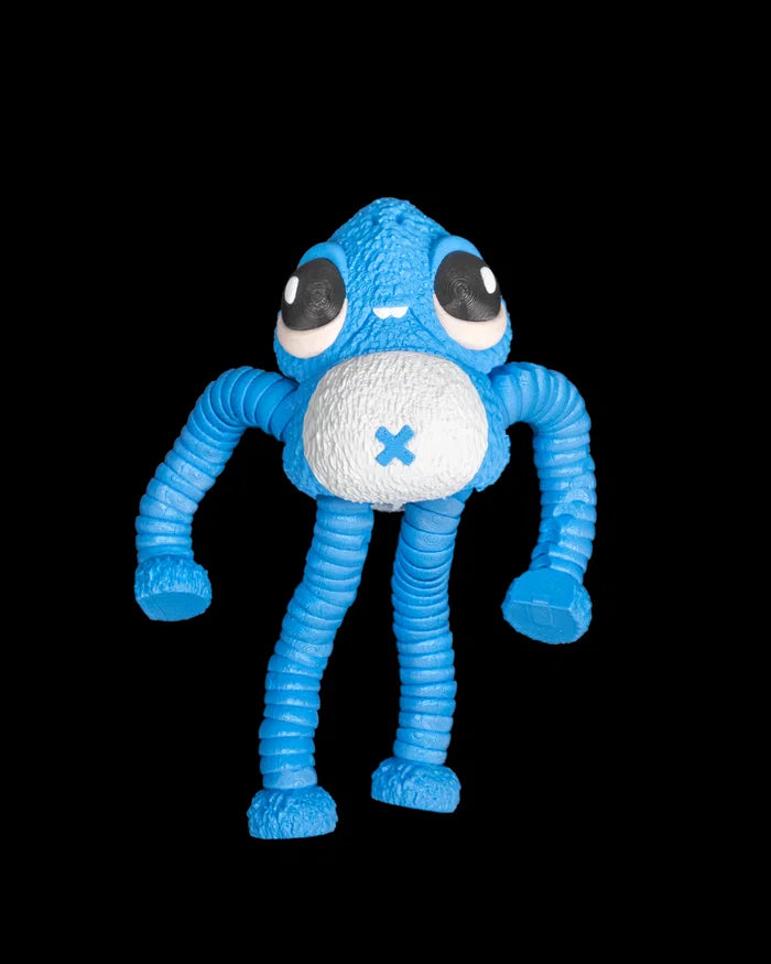 Gnasher Flexi Monster – 3D Printed Articulated Toy