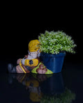 Snooze Gardening Gnome – 3D Printed Garden Decor