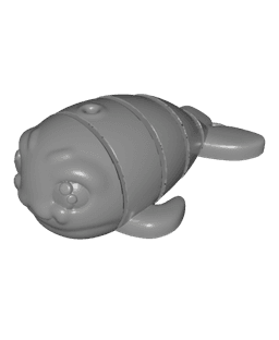 Tiny's Baby Whale 3D printed product