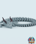 Voidcarver Articulated Print-in-Place Dragon 3D printed product